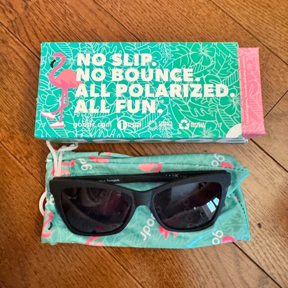 goodr sunglasses new wave renegade - Pop G G00312-PG-BK1-GR main image 10